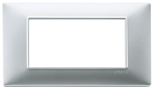 Placca 4m Tecnopolimero Argento Opaco